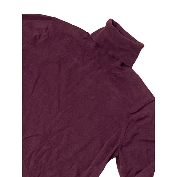 Gap Maternity, Maroon, Turtleneck Sweater, Size S, KB141 - Picture 1 of 3